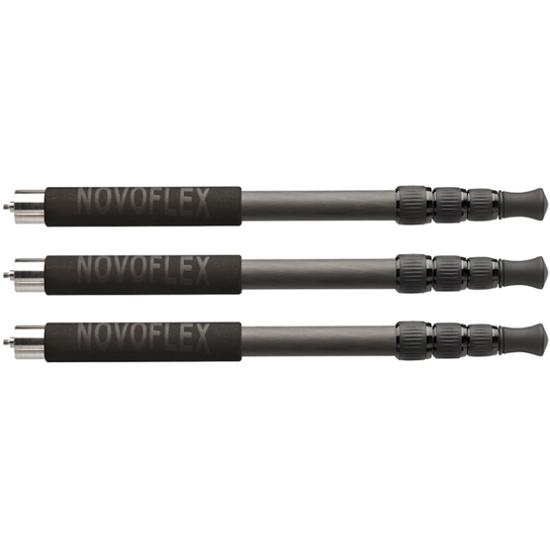 Novoflex QuadroLeg Carbon 4 Segmente (3er-Set)