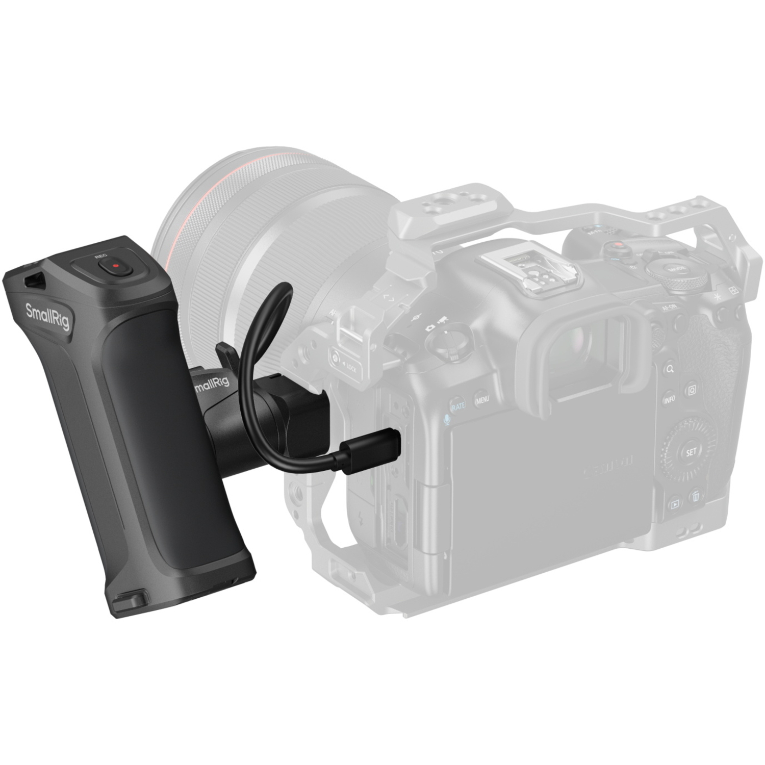 SmallRig Seitengriff mit REC-Taste 5235 für Canon und Blackmagic Design Kameras