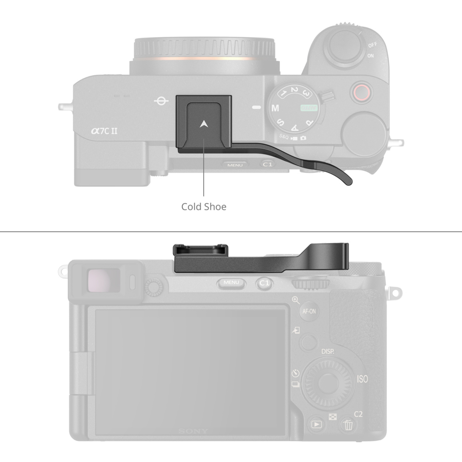 SmallRig Daumengriff 4820 schwarz für Sony Alpha 7C II, 7CR, 7C