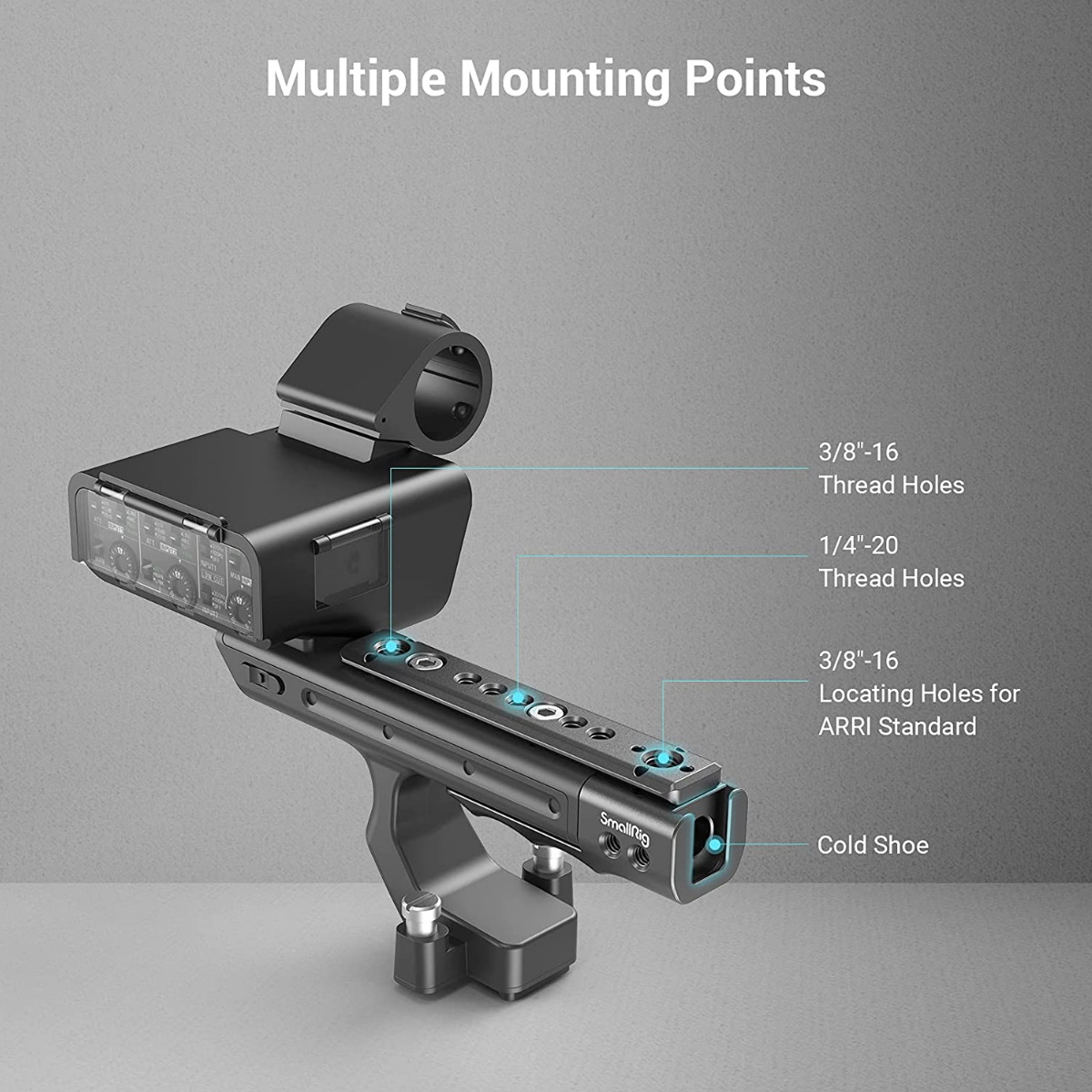 SmallRig MD3490 Extension Rig für Sony FX3 XLR Handle 