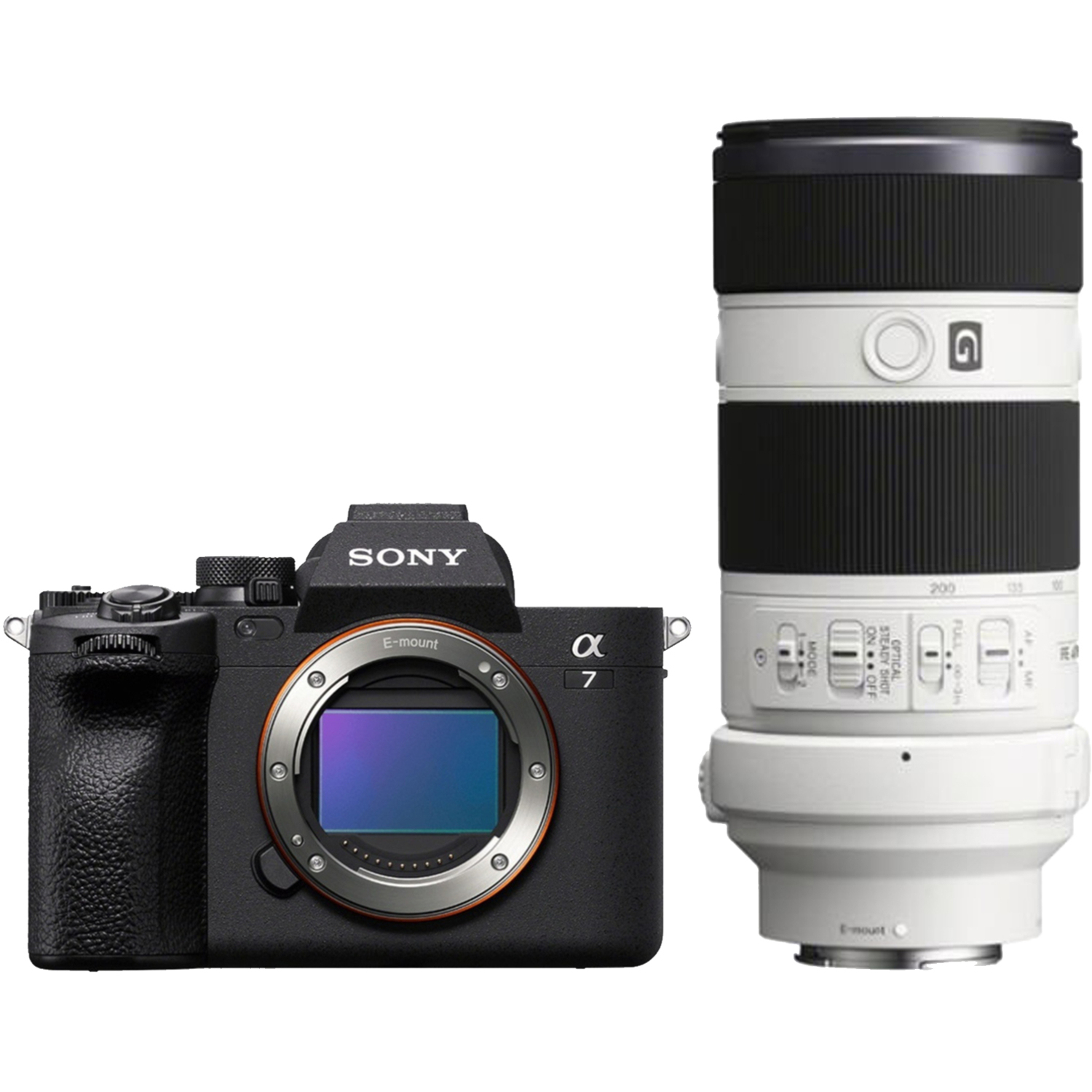 Sony Alpha 7 IV mit FE 70-200mm F4 G OSS