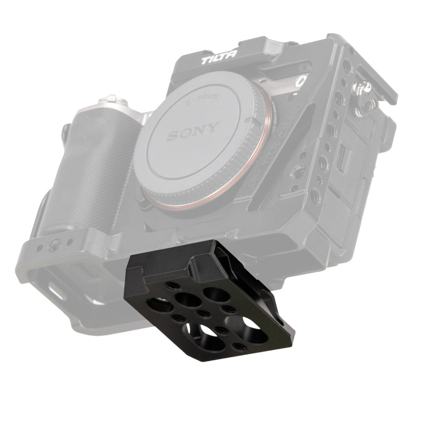 Tilta TA-T19-QRBP1-B Manfrotto Schnellwechselplatte für Sony Alpha 7C Schwarz