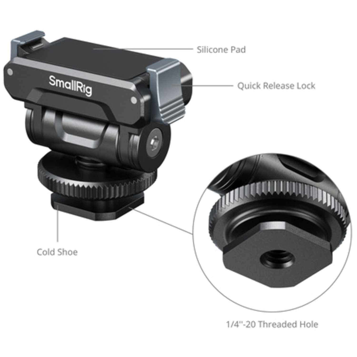 SmallRig 5436 QR Support für DJI Osmo Action 5 Pro/4/3