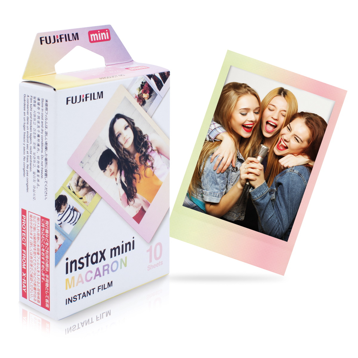 Fujifilm INSTAX mini Macaron WW1 Sofortbildfilm für 10 Aufnahmen