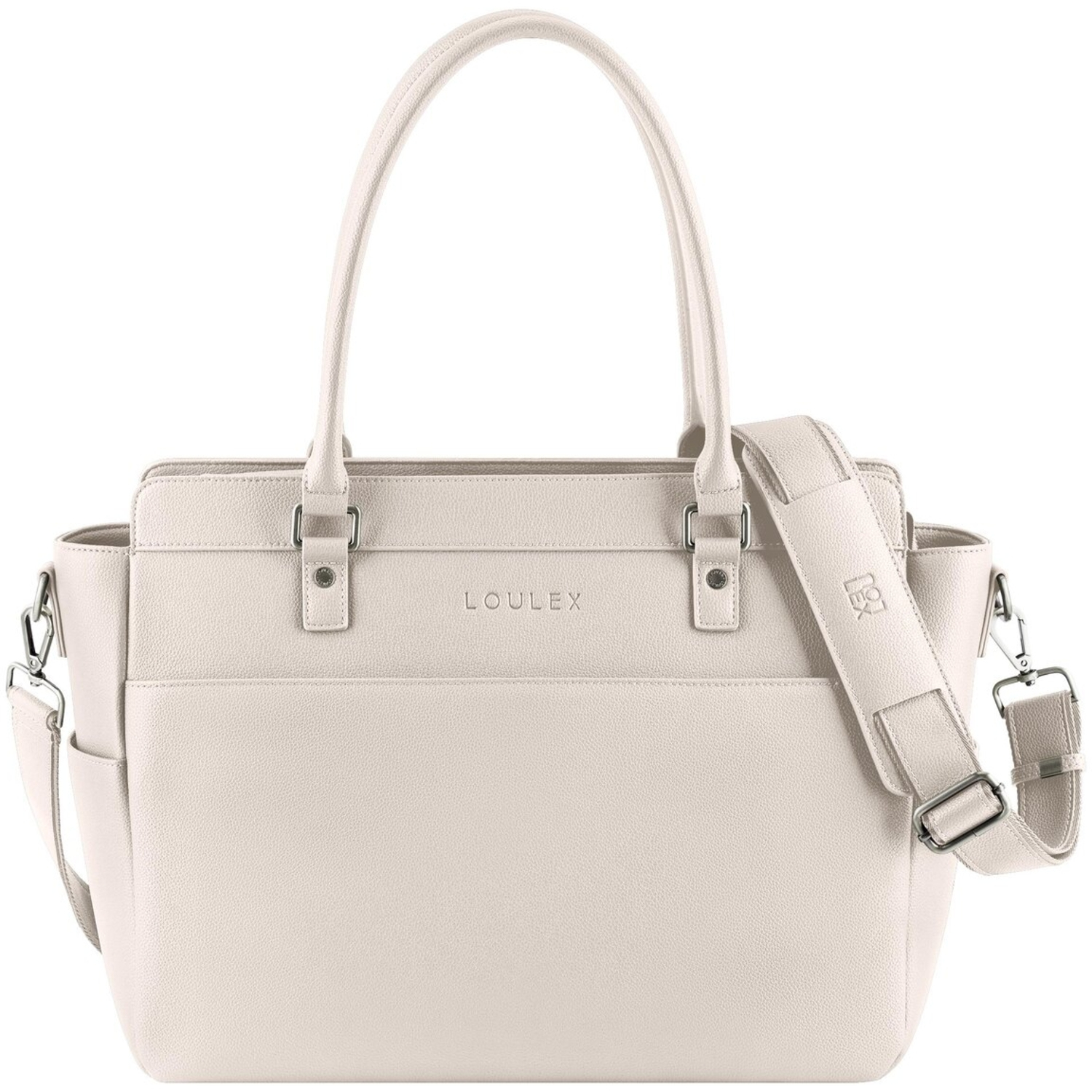 LOULEX Umhängetasche Handbag 19,2L beige