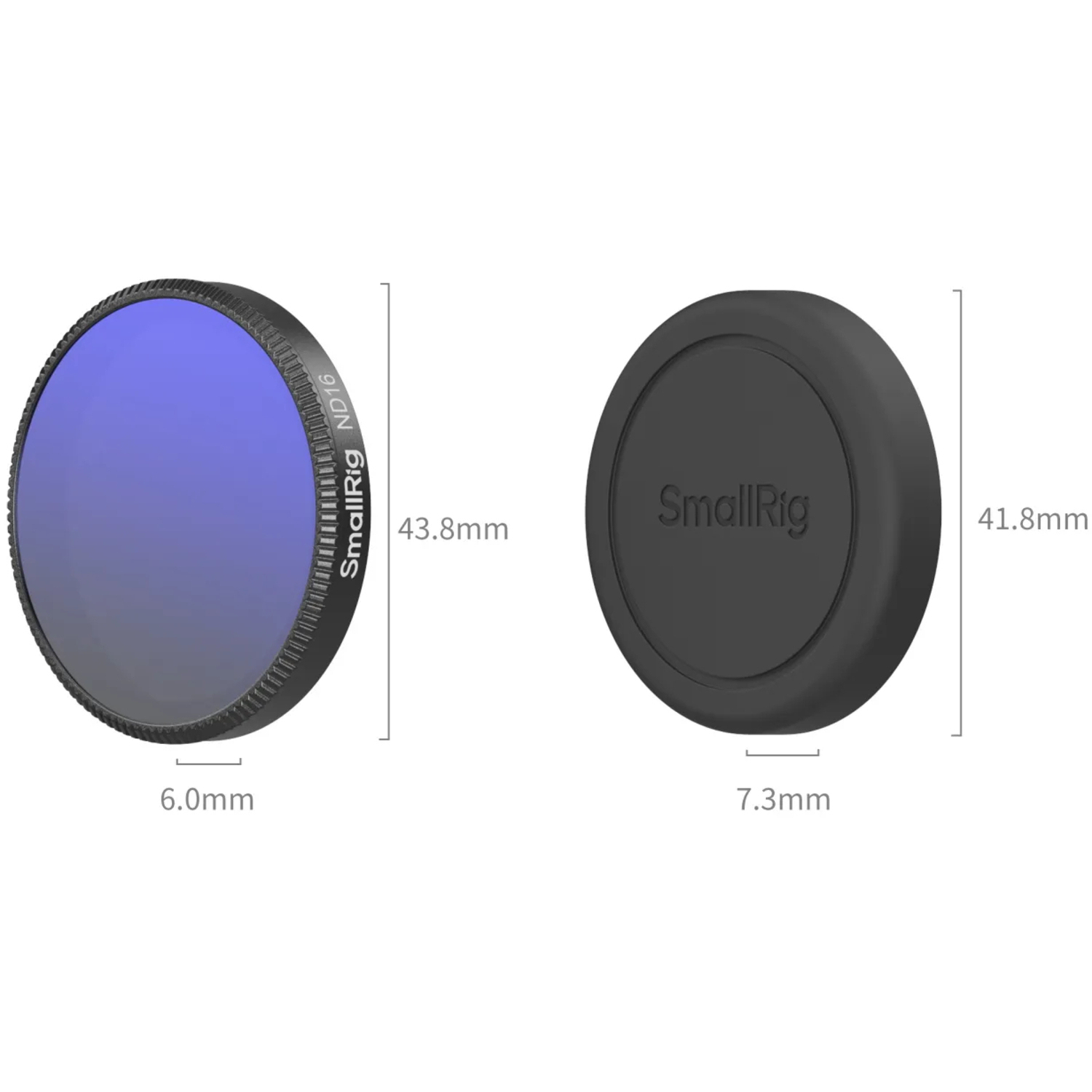 SmallRig ND16 Filter 6084 für DJI Osmo Action 6