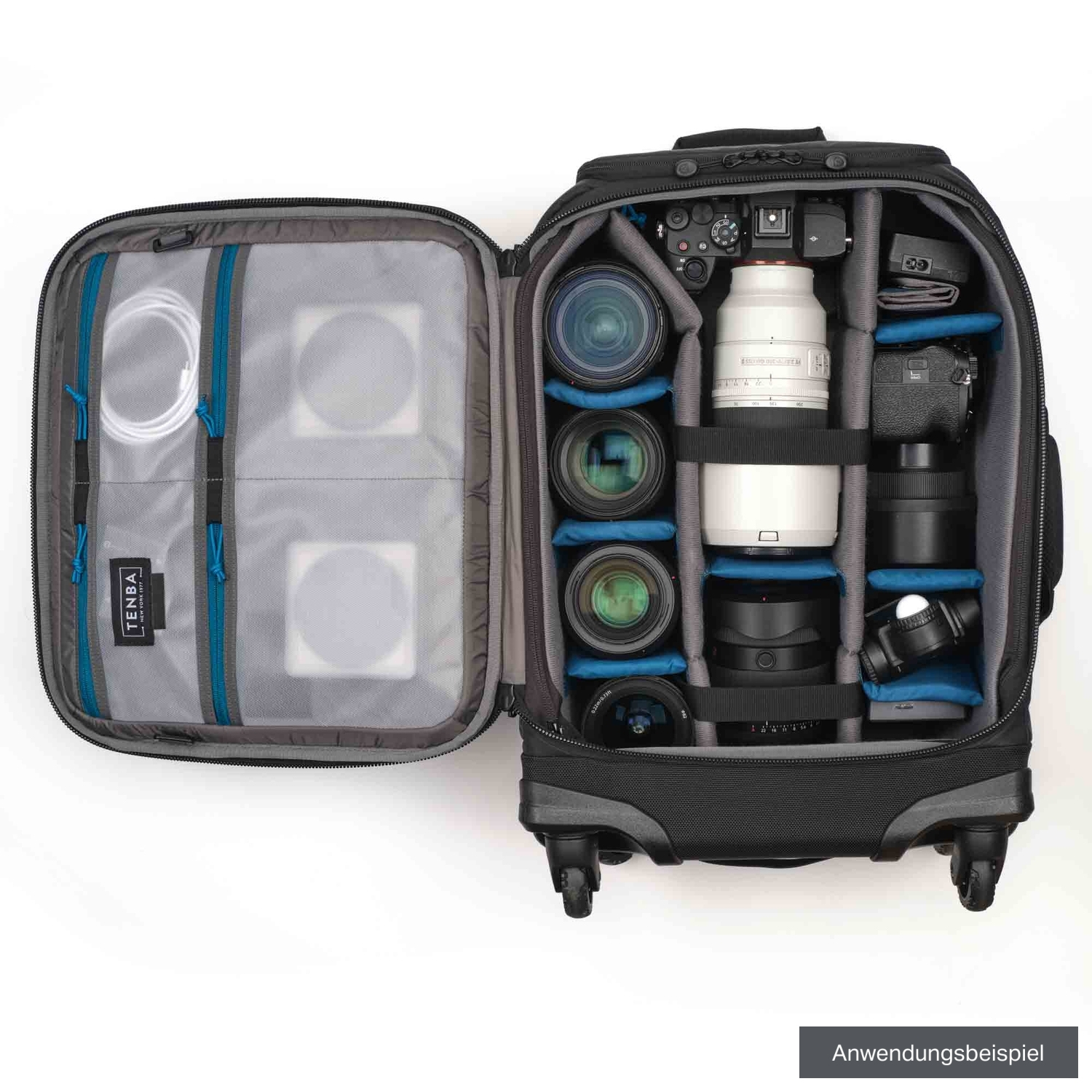 Tenba Axis v2 28L Spinner Rucksack MultiCam schwarz