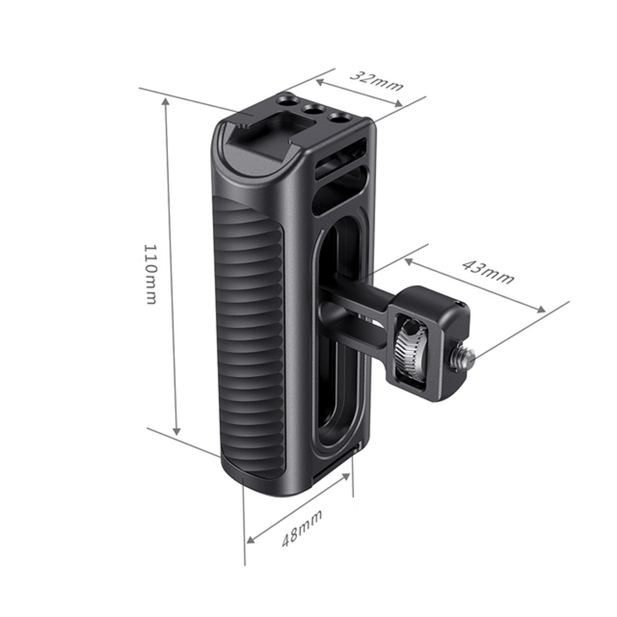 SmallRig HSS2424 Aluminium-Seitengriff für Smartphone Cage