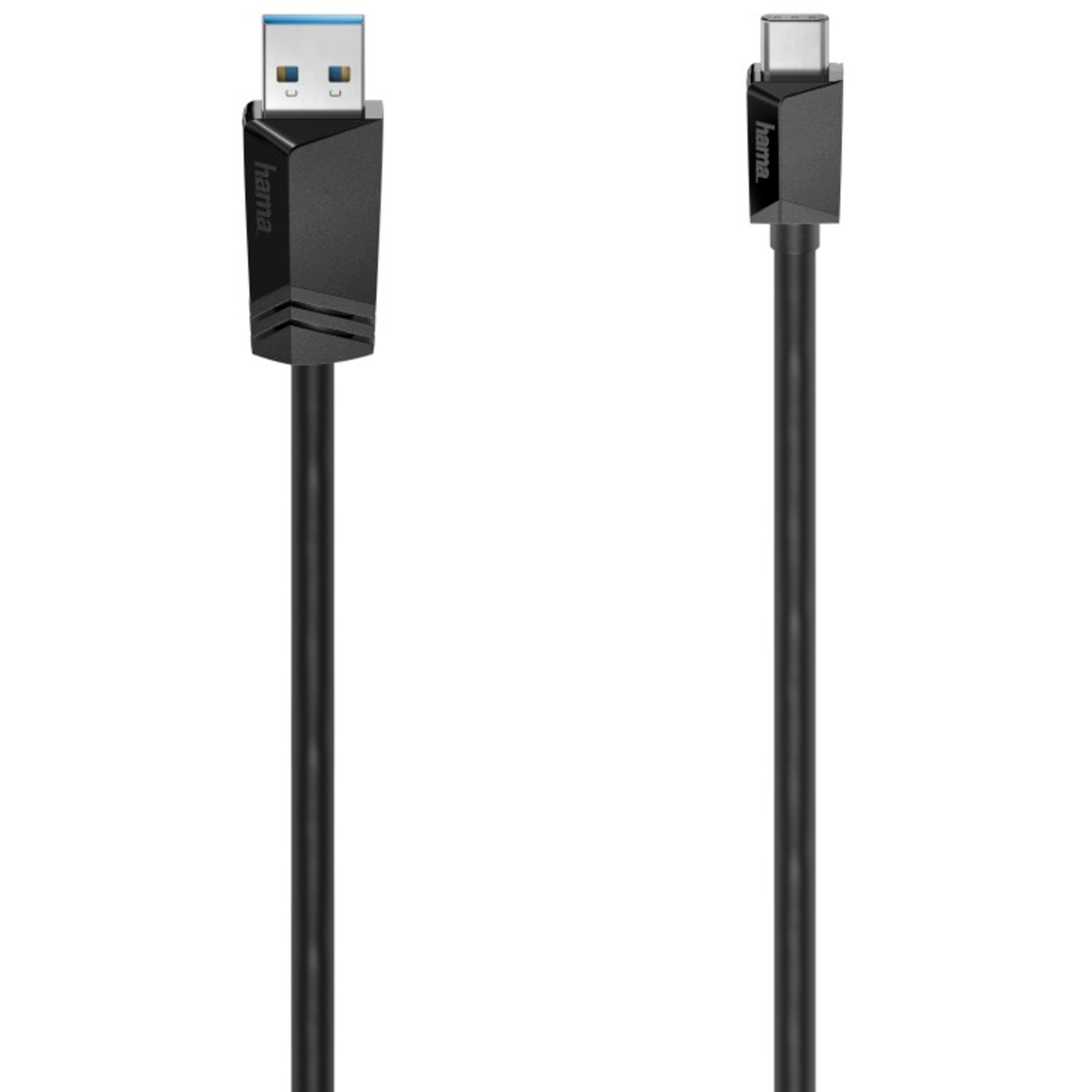 Hama USB-C-Kabel USB-C/USB-A Stecker 0,75m