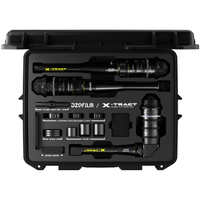 DZOFILM X-TRACT 18-28mm T8 mit Frontmodul 0°, X-TRACT 18-28mm T8 mit Frondmodul 90° und X-TRACT 18-28mm T8 mit Frontmodul 360° für PL-Mount