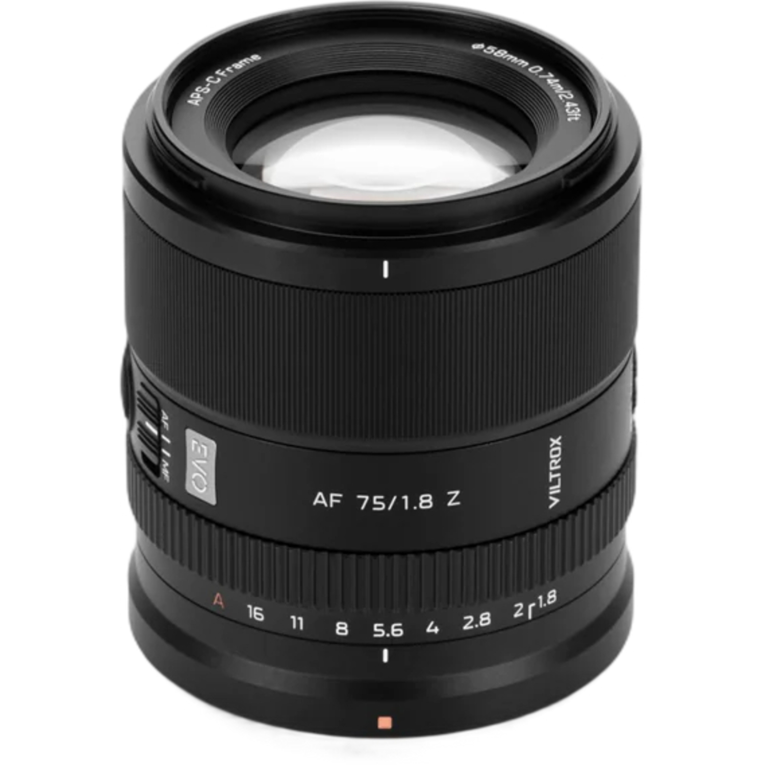 Viltrox AF 75mm F1.8 EVO APS-C für Nikon Z-Mount