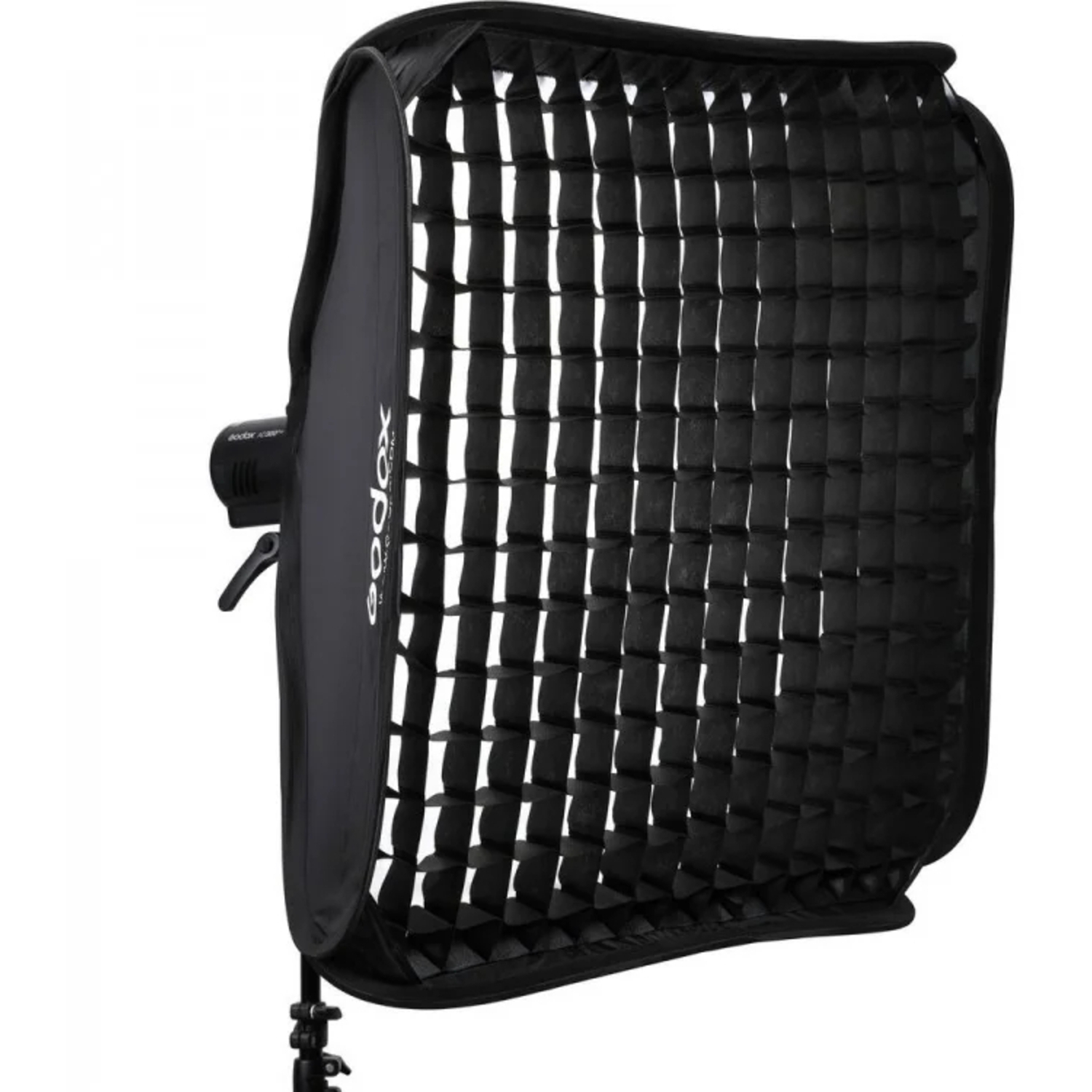 Godox S2 Halterung Bowens mit Softbox 60x60cm und Grid