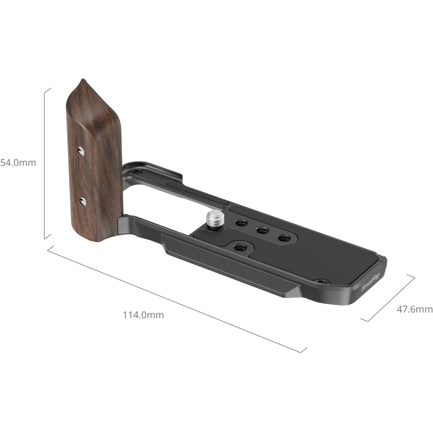 SmallRig L-förmige Montageplatte mit Holzgriff 5260 für Fujifilm X-M5