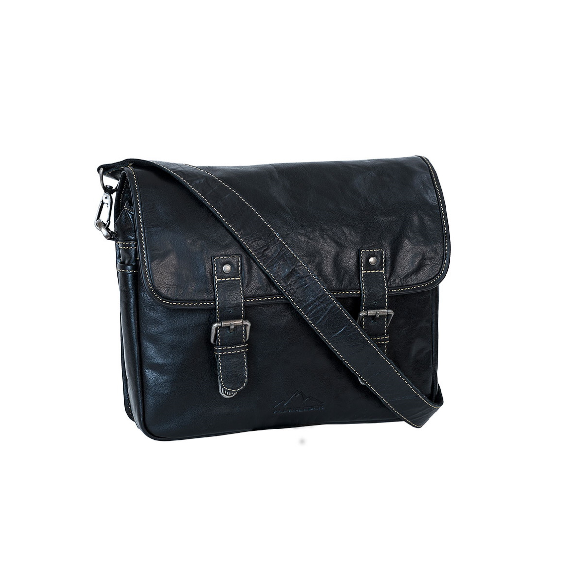 Alpenleder Kameratasche REPORTER ebenholz