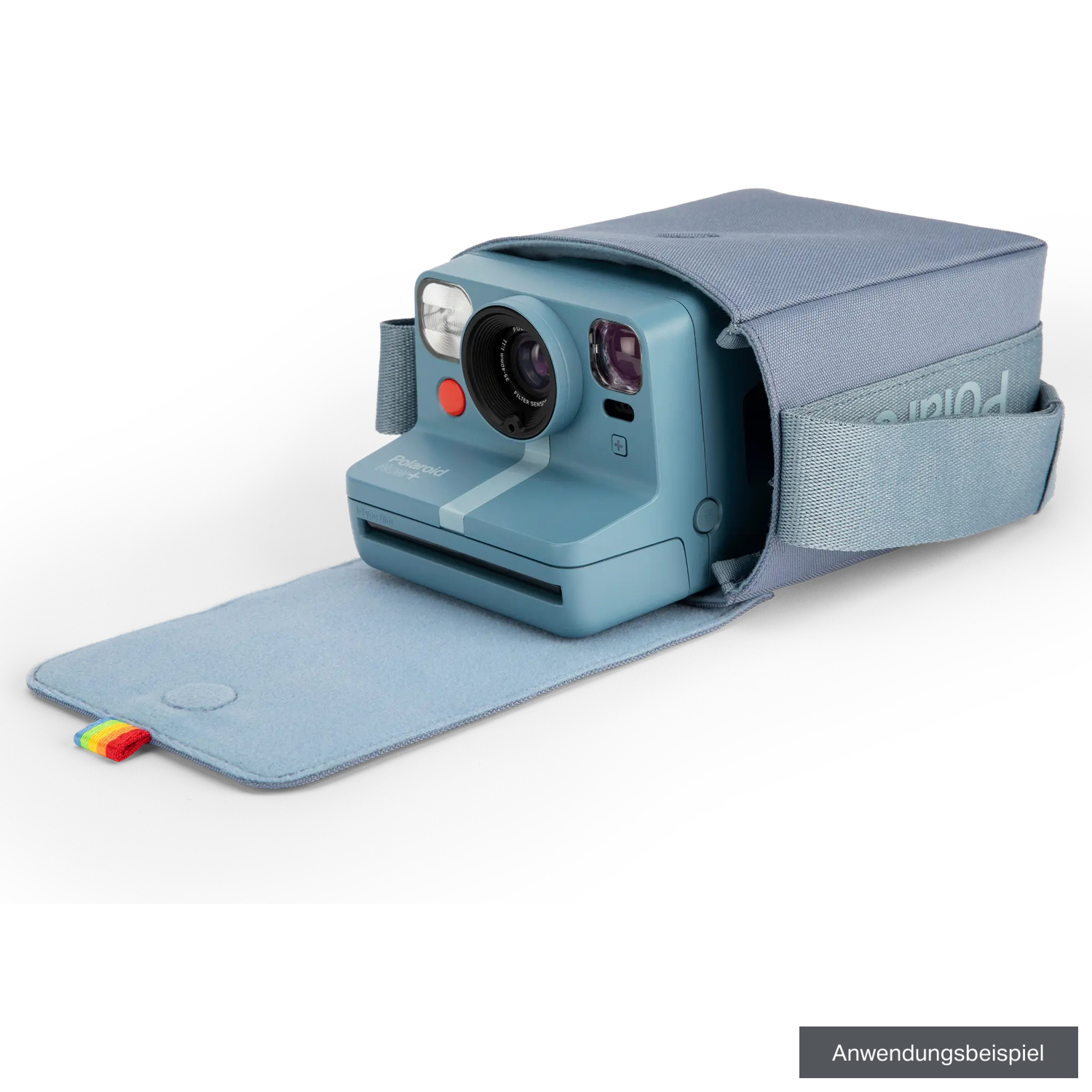 Polaroid Now Camera Bag, Calm blue