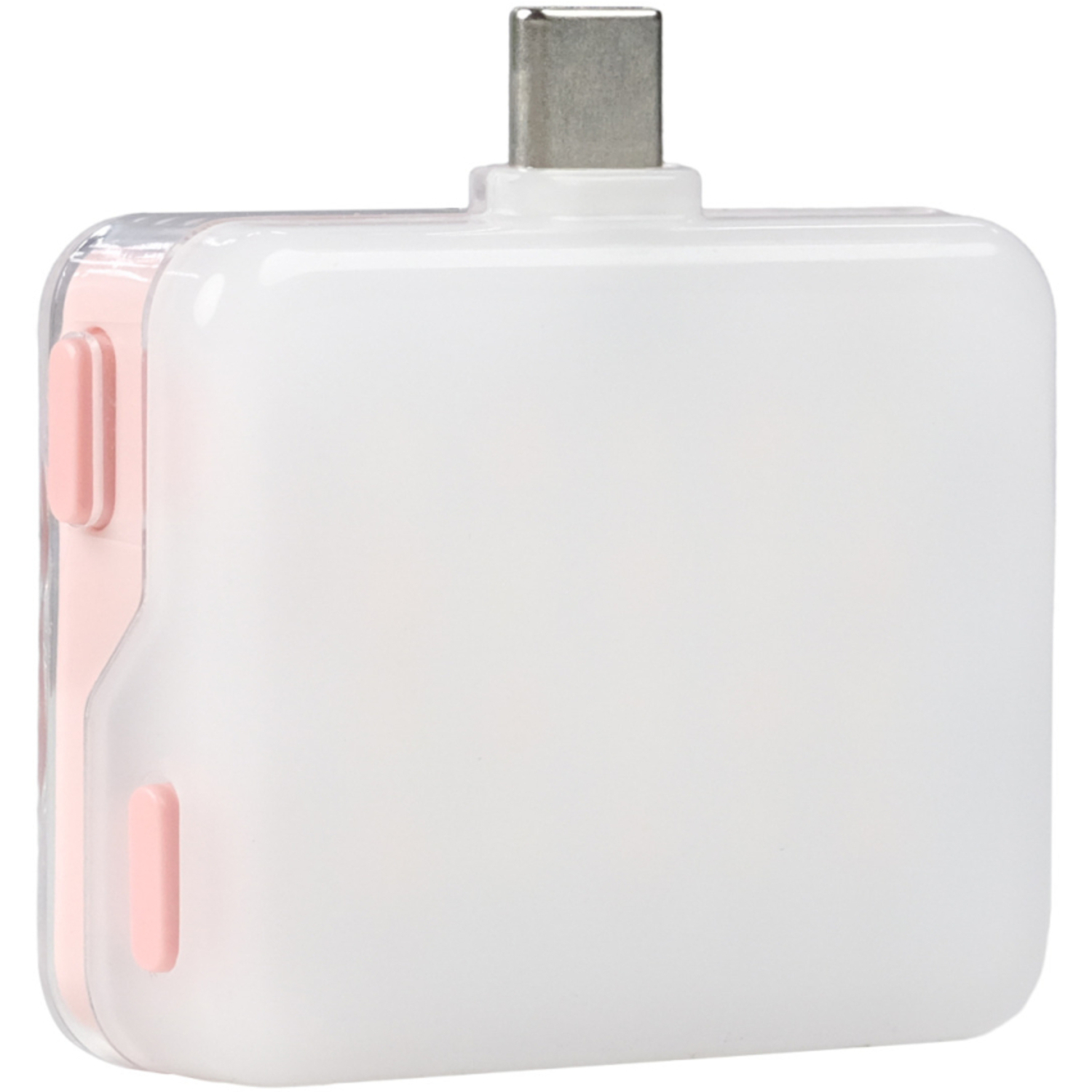 Nanlite Mini-Smartphone-Leuchte cookie-s rechteckig coral pink