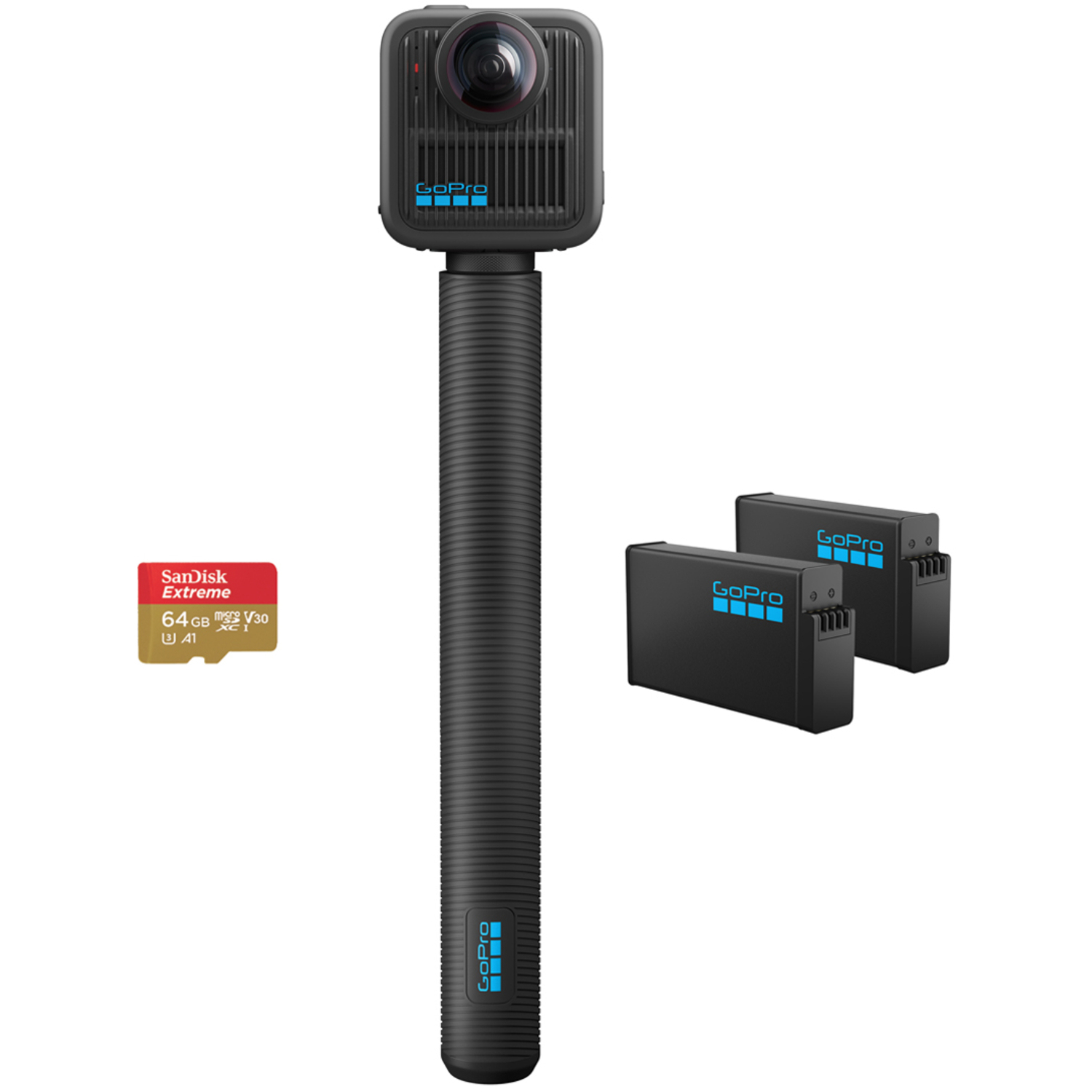 GoPro MAX2 Black Accessory Hard Bundle