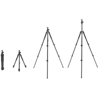 Manfrotto 190X AS Aluminium-Stativ-Set mit Kugelkopf