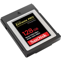 SanDisk Extreme PRO 128GB CFexpress Typ B neuwertiger Rückläufer