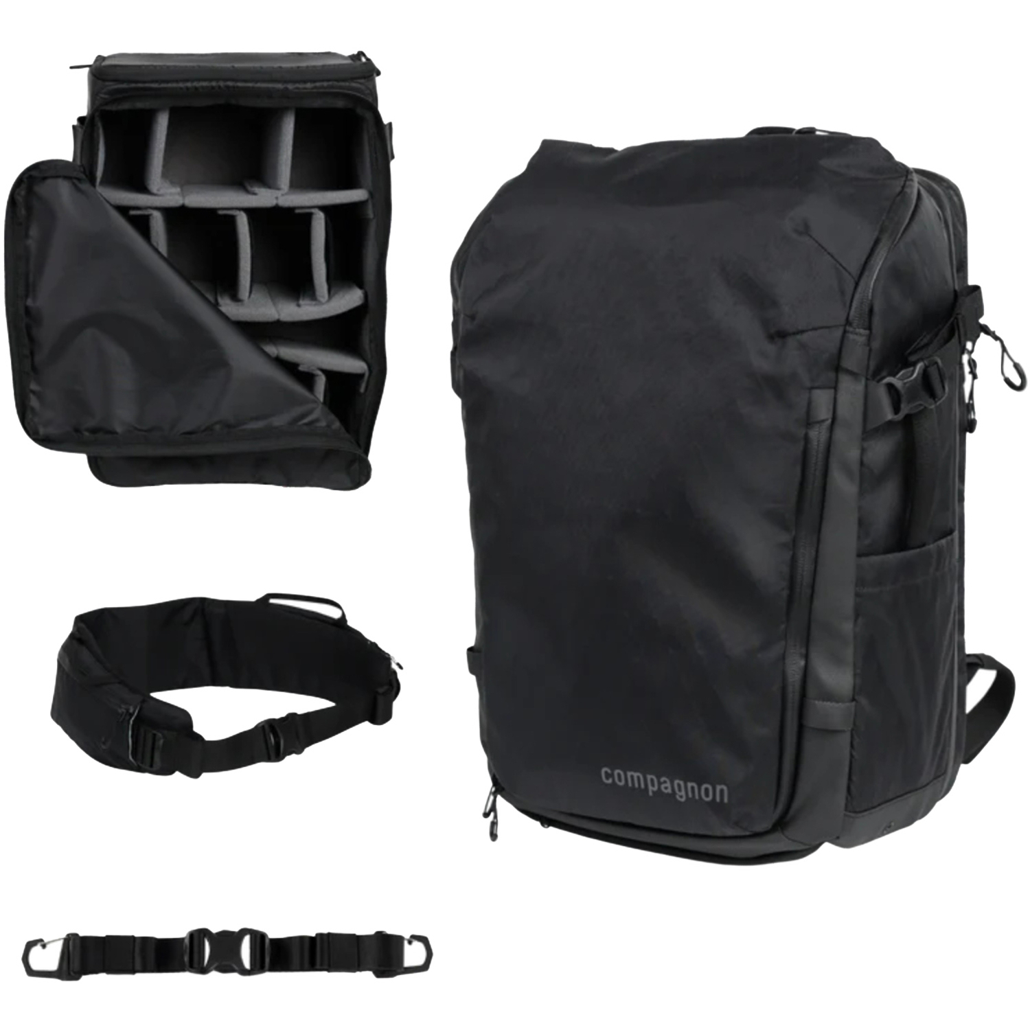 compagnon Rucksack Adapt 2.0 Starter Set 25L Volcano Black