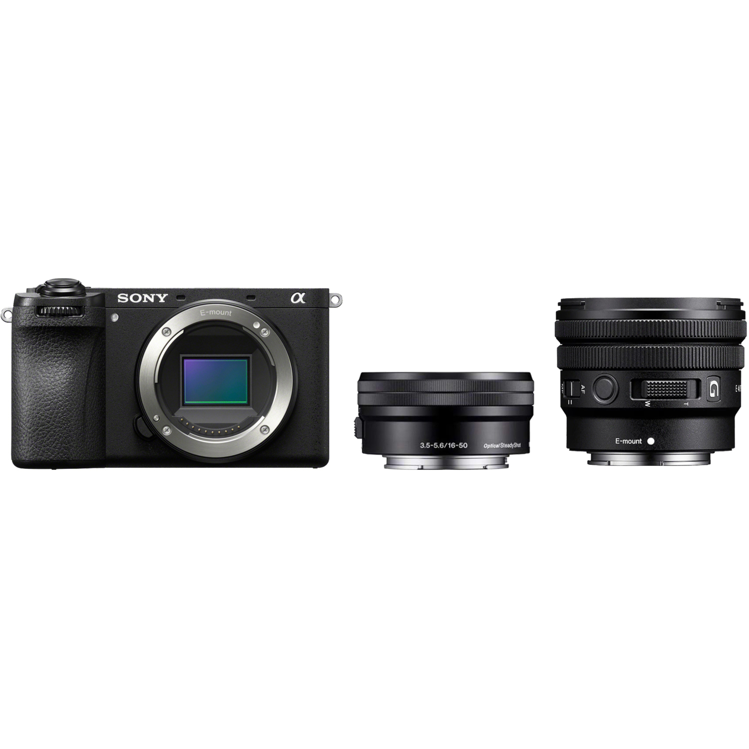 Sony Alpha 6700 mit E PZ 16-50mm F3.5-5.6 OSS und E PZ 10-20mm F4 G