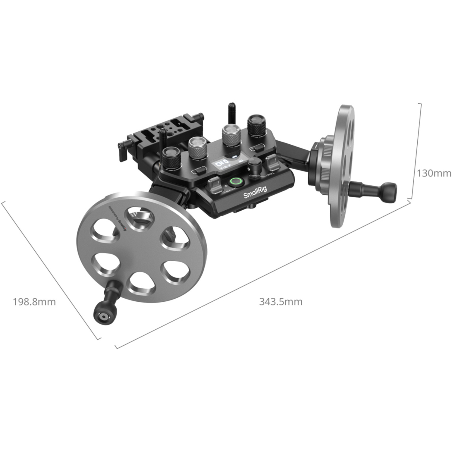 SmallRig Gimbal-Steuerräder 4525 für DJI RS2, RS3 Pro, RS4 und RS4 Pro