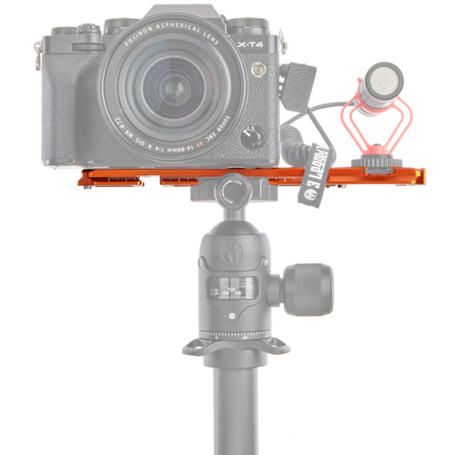 3 Legged Thing QR Ultra Arca-kompatible Langplatte 200mm copper