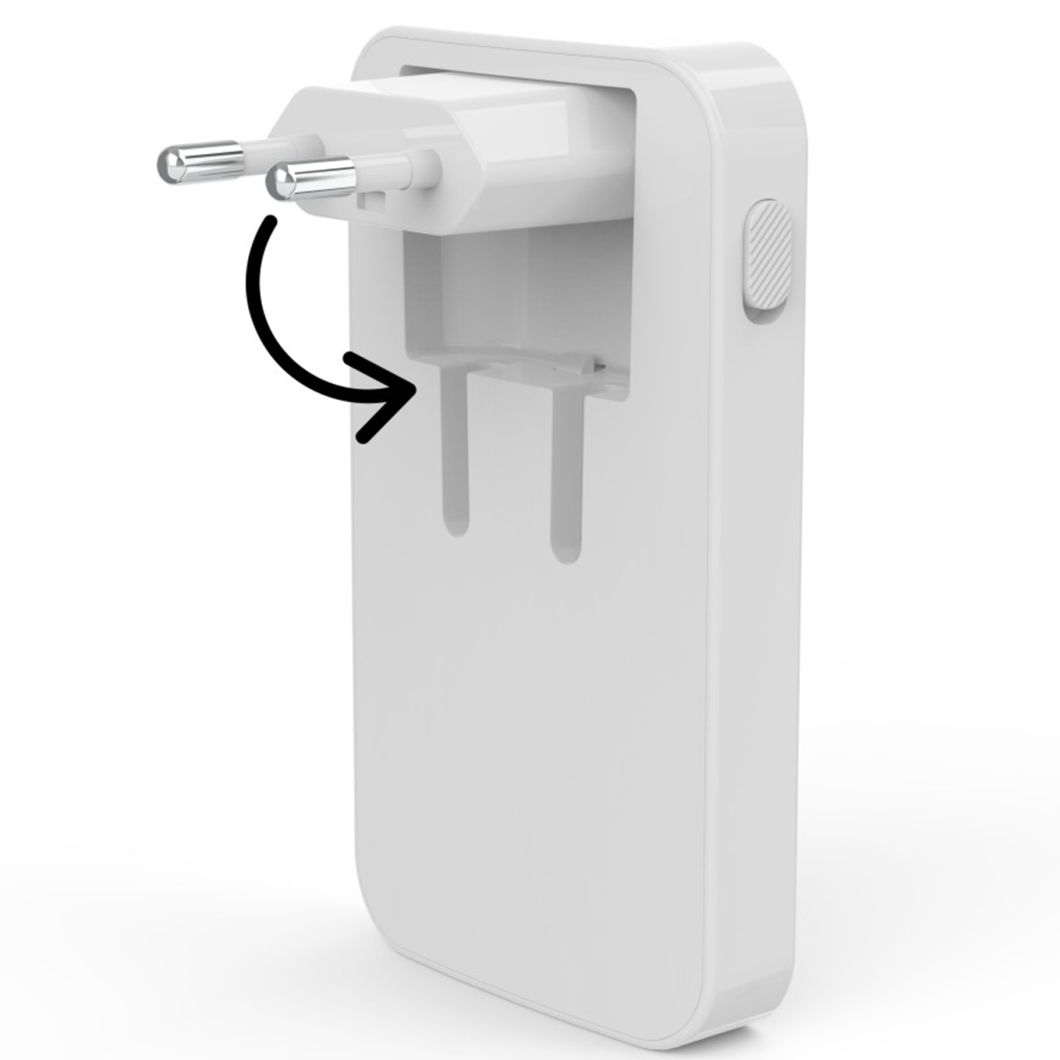 Hama Flaches Schnellladegerät 2x USB-C und 1x USB-A 65W weiß