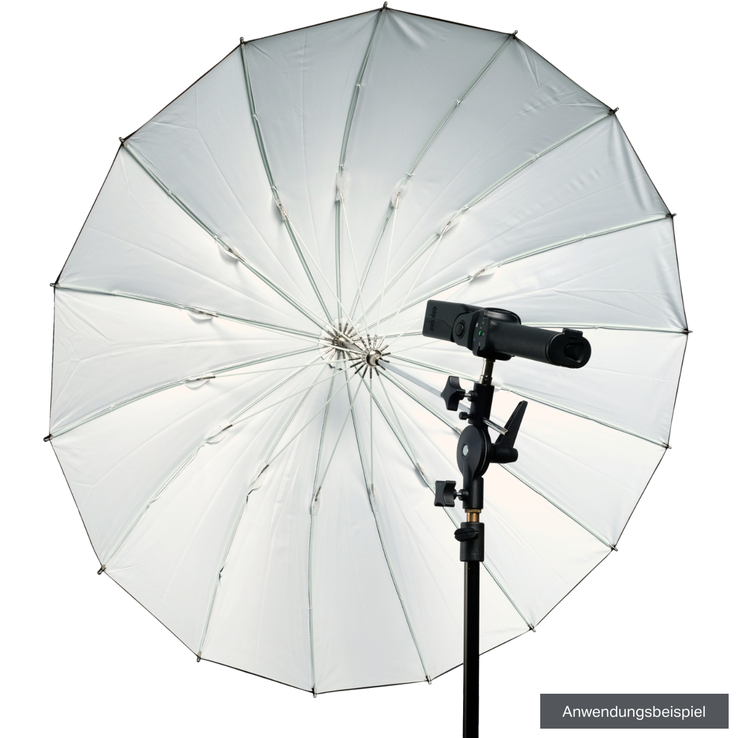 Rogue 38 Zoll Schirm Reflektor (weiß) mit Diffusor