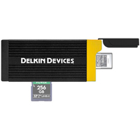 Delkin CFexpress Typ A & UHS-II SDXC Speicherkartenleser