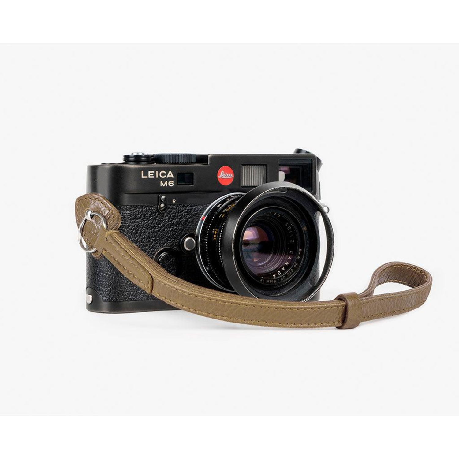 Bronkey Handschlaufe Roma #203 Leder Olive Green