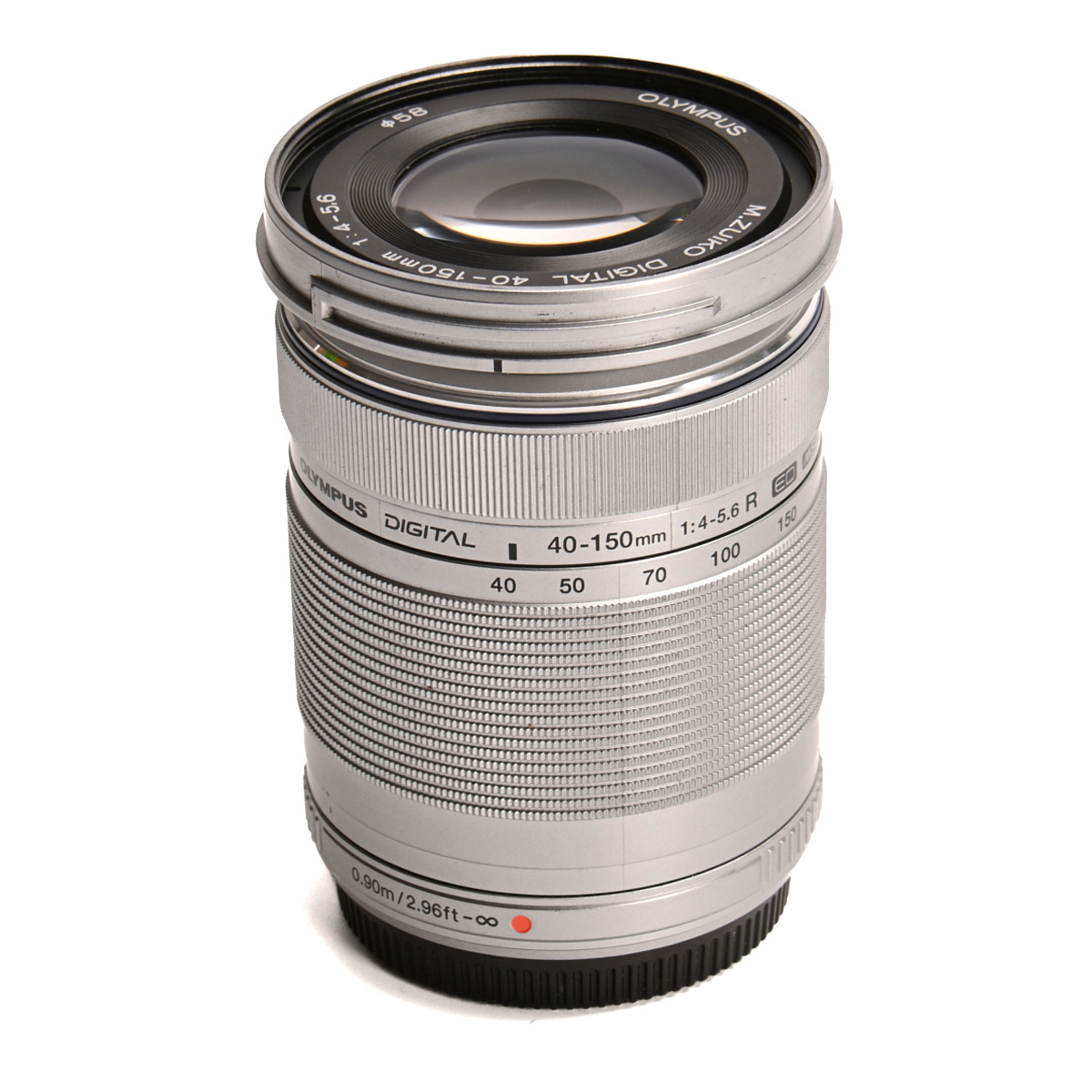 OM System M.Zuiko Digital ED 40-150mm F4-5.6 R silber gebraucht