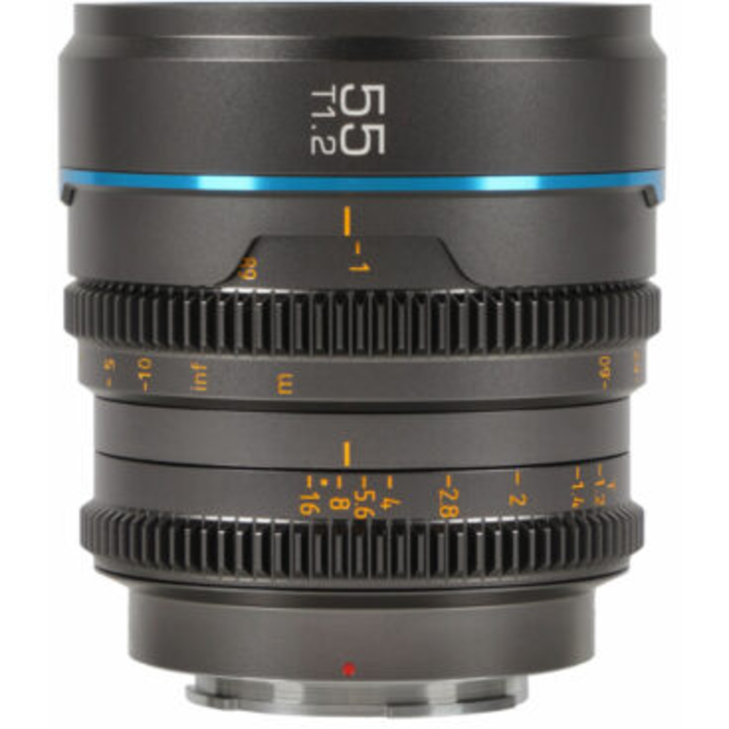 Sirui Nightwalker 55mm T1.2 S35 Cine für Canon RF-Mount metallgrau