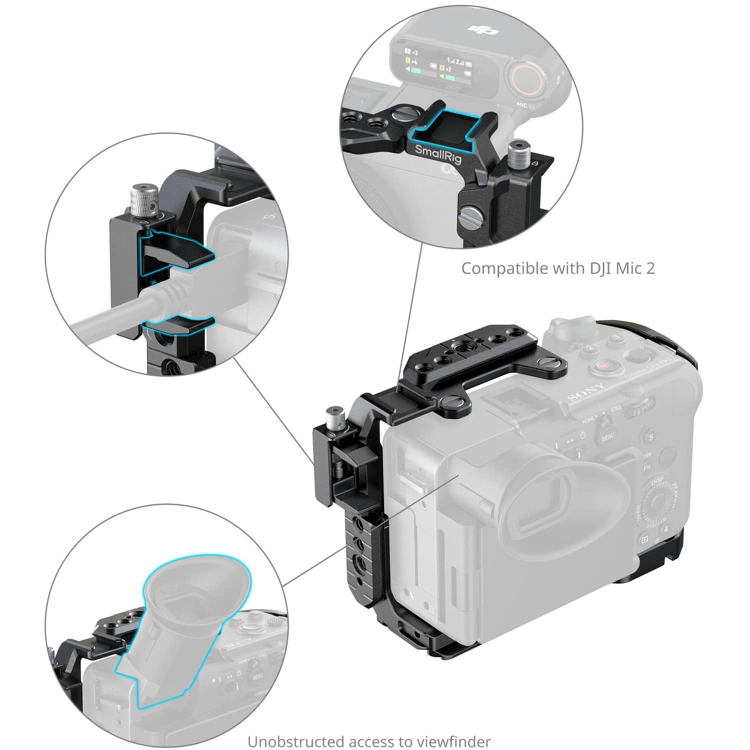 SmallRig Cage Kit Basic 5589 für Sony FX2