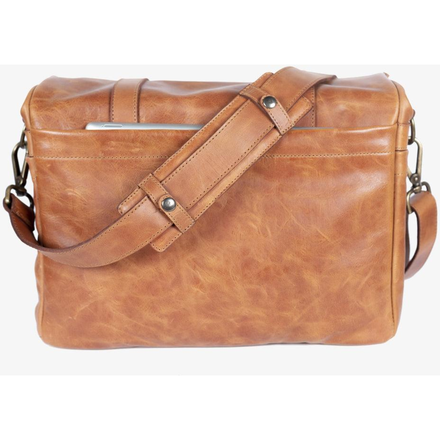Bronkey Roma Leder Camera Bag Tanned