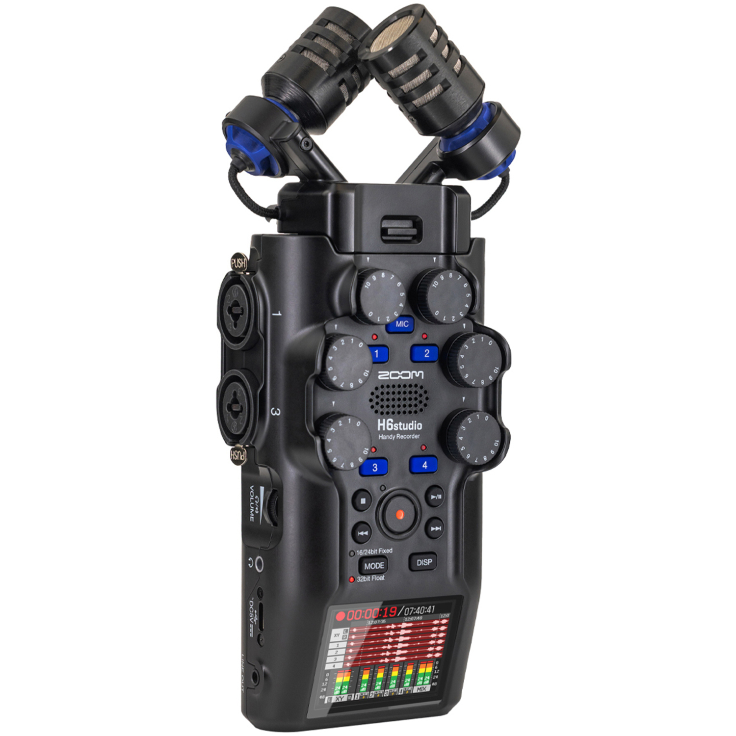 Zoom H6studio Audio Recorder portabel