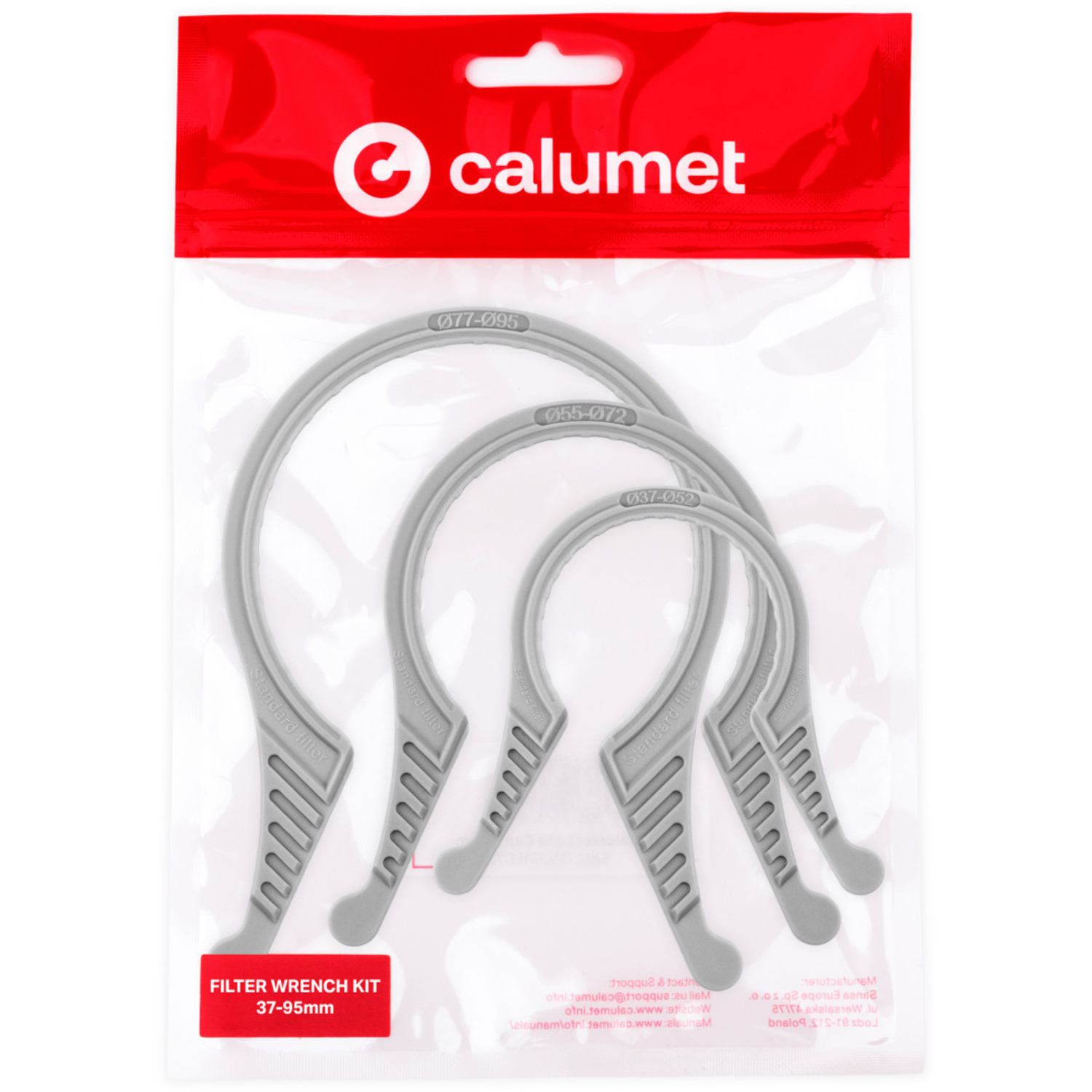 Calumet Filterschlüsselsatz 37-95mm