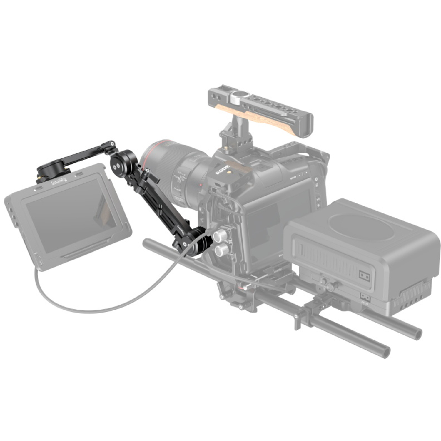 SmallRig Verstellbarer Gelenkarm mit Superklemme MD3507