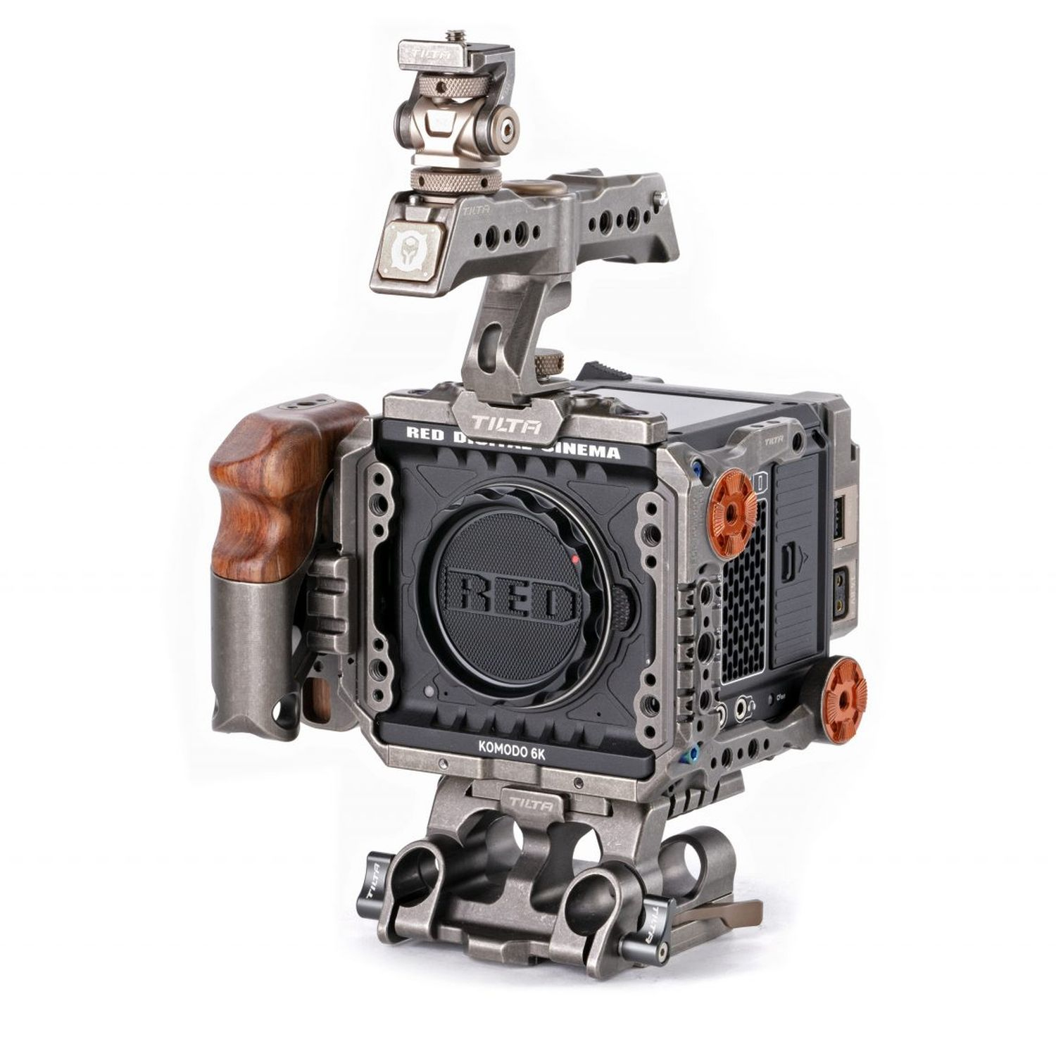 Tilta TA-T08-EAB drehbares RED Komodo Kit E Grau Gold Mount