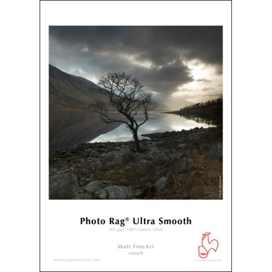 Hahnemühle Photo Rag Ultra Smooth,305g/m²  A2 25Bl.