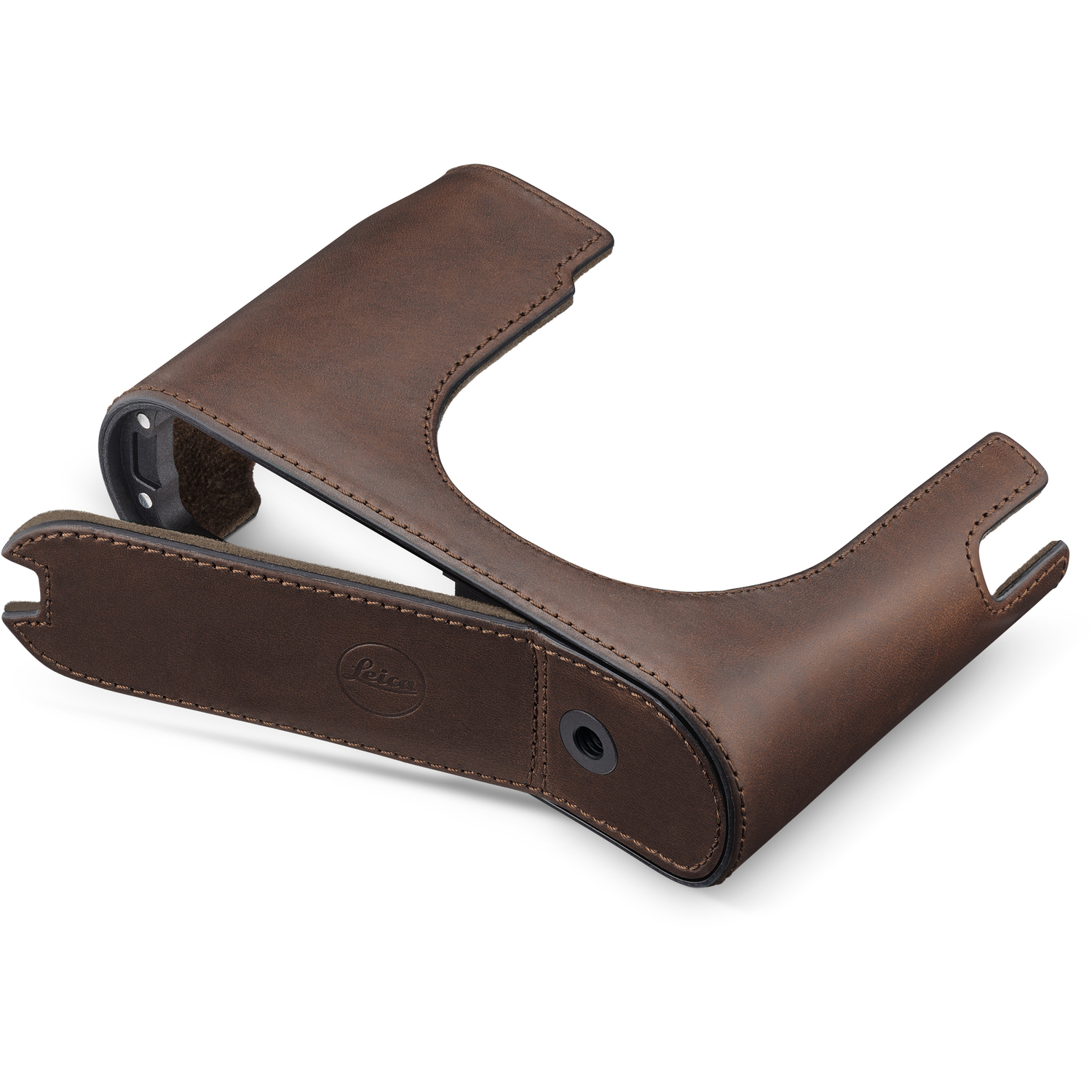Leica Protektor Leder dunkelbraun für Q3