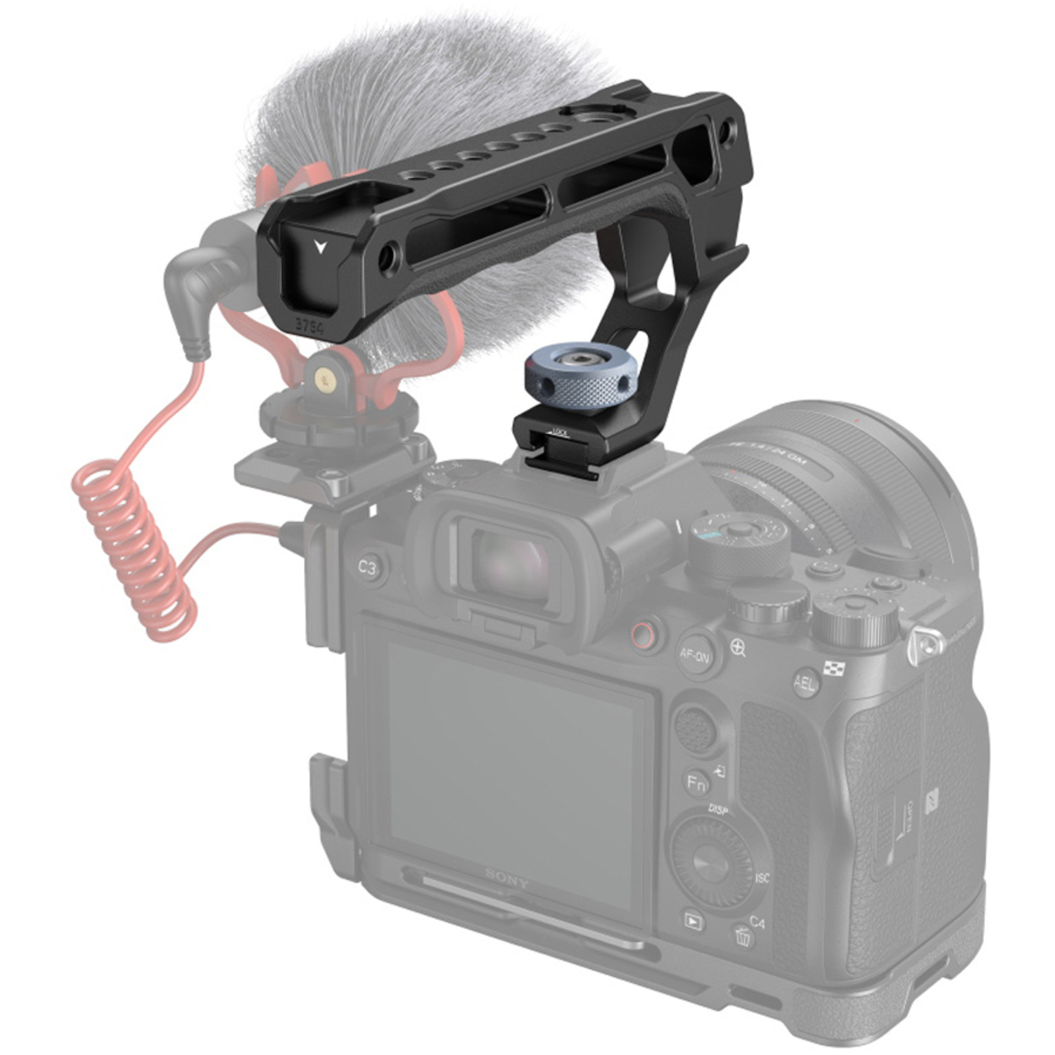 SmallRig Top Handle 3764 mit Cold Shoe Lite