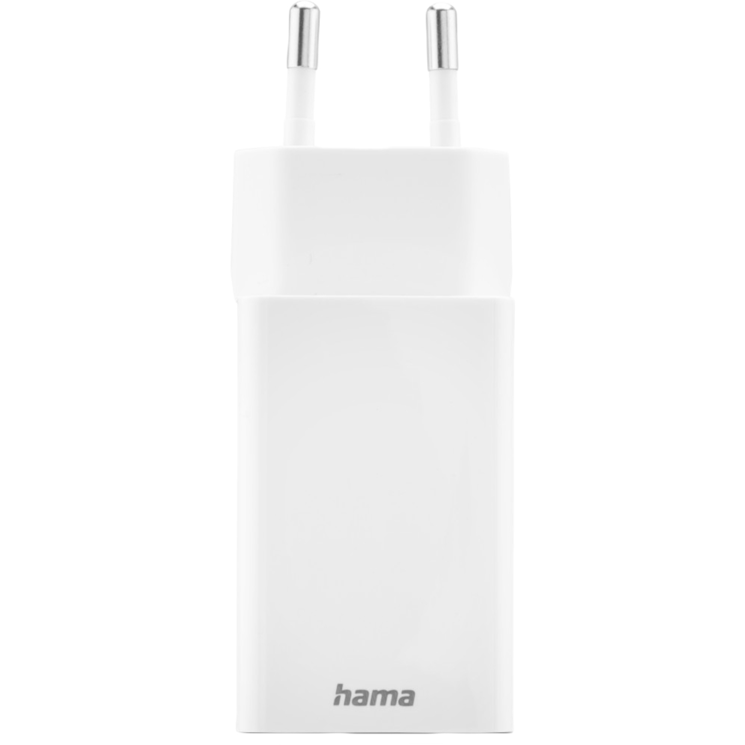 Hama Mini-Schnellladegerät USB-C und USB-A 45W weiß