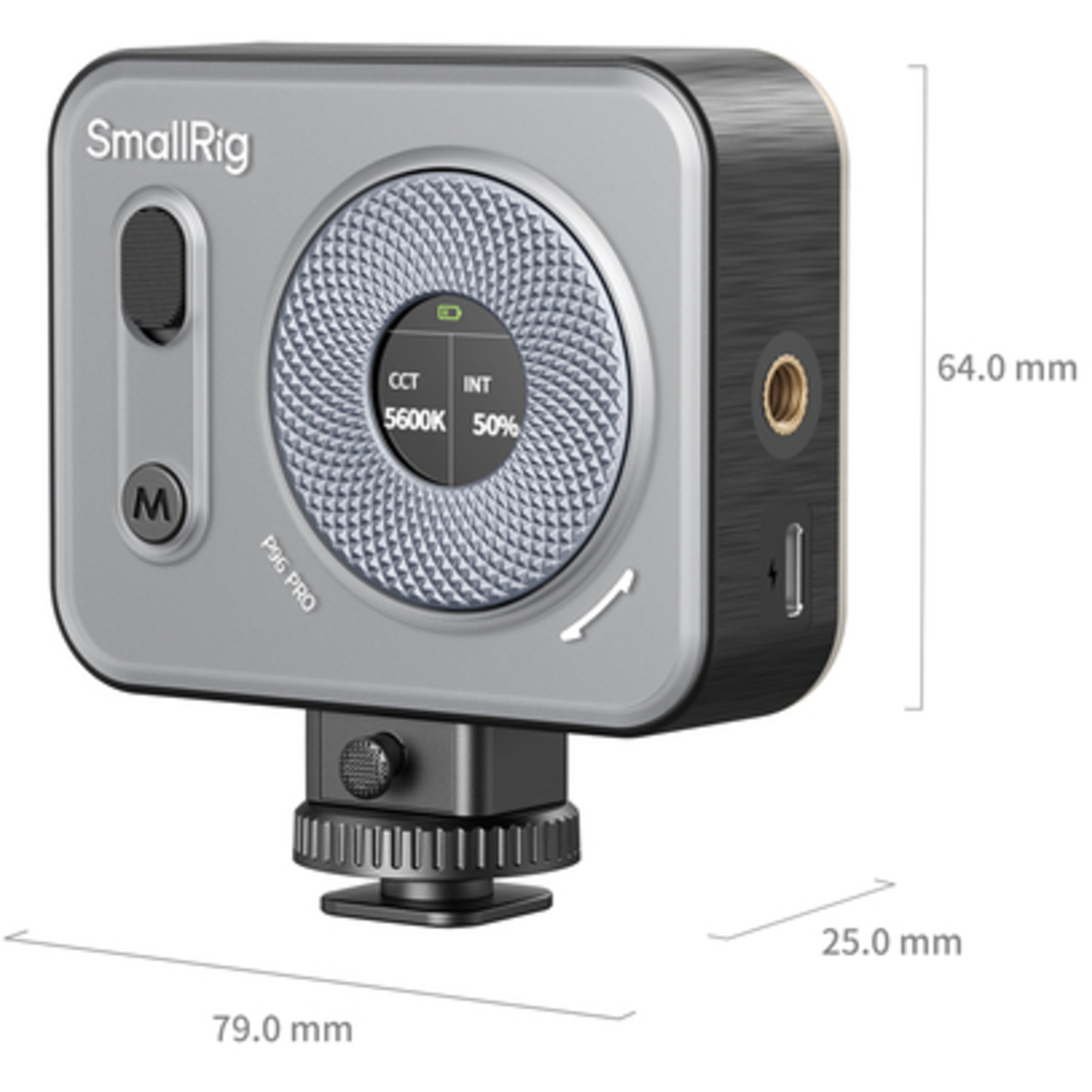 SmallRig Vibe P96 Pro Mini LED-Videolicht 4660 schwarz