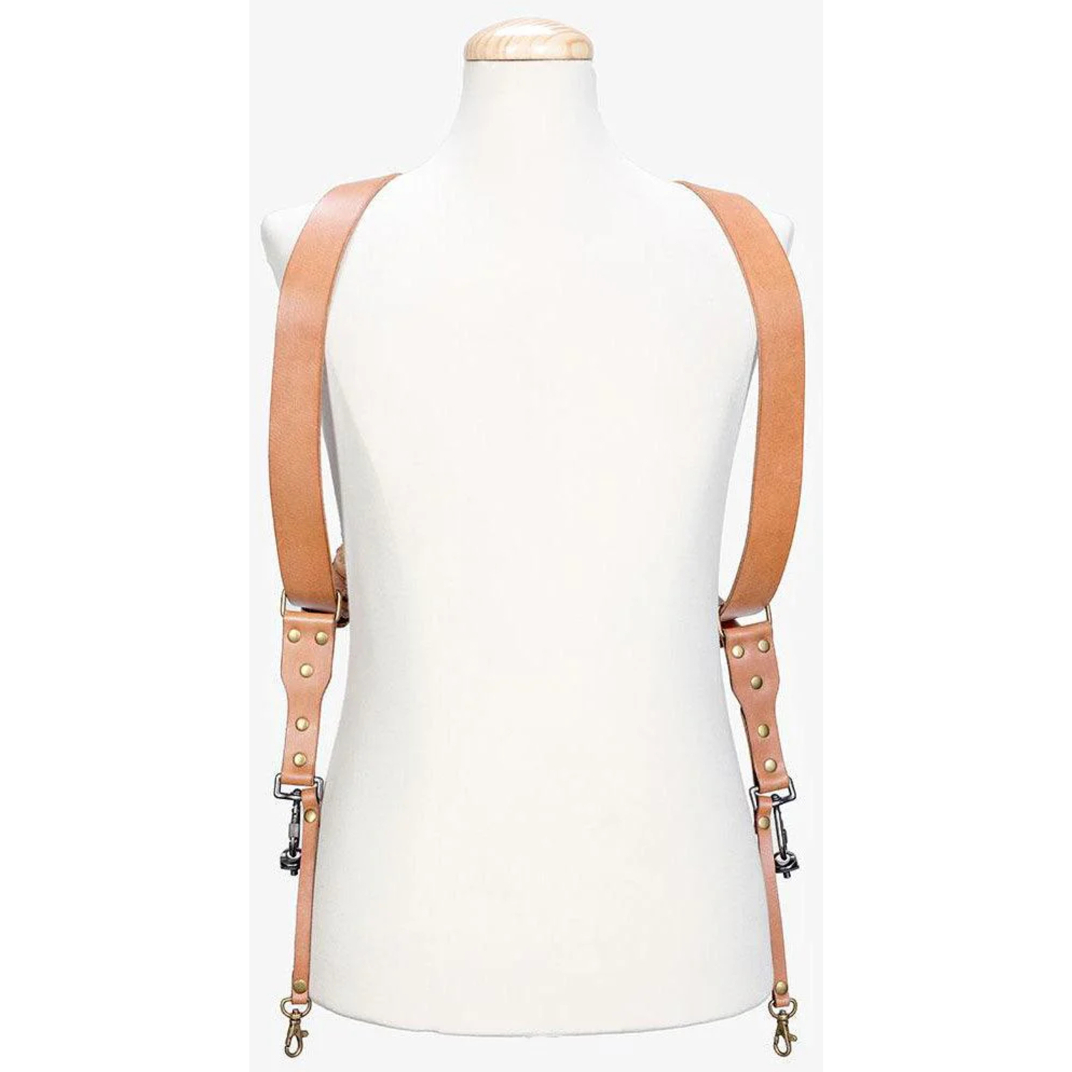 Bronkey Doppel-Kameragurt Berlin #503 Leder Tanned