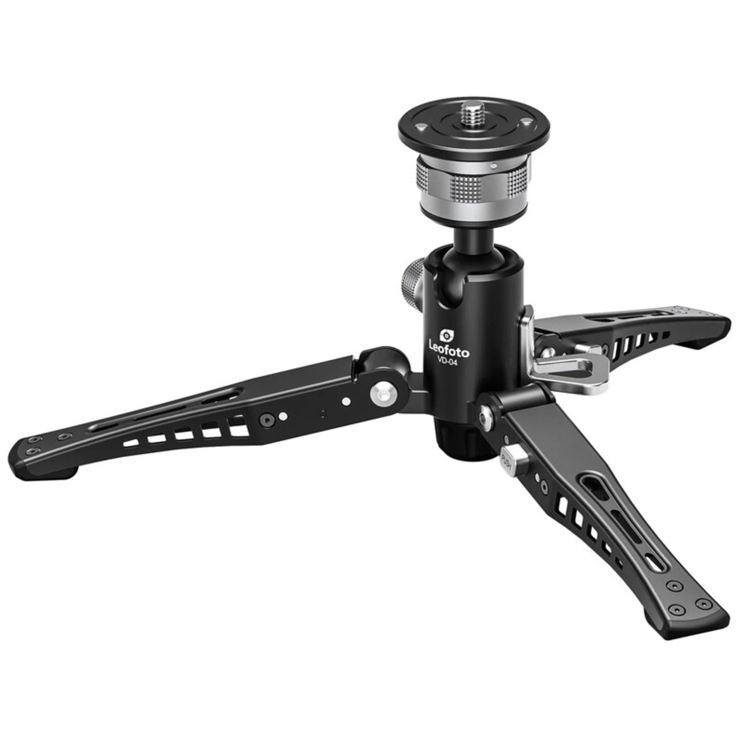 Leofoto Carbon-Einbeinstativ MF-324CL mit Schwenk-Neigefuß VD-04