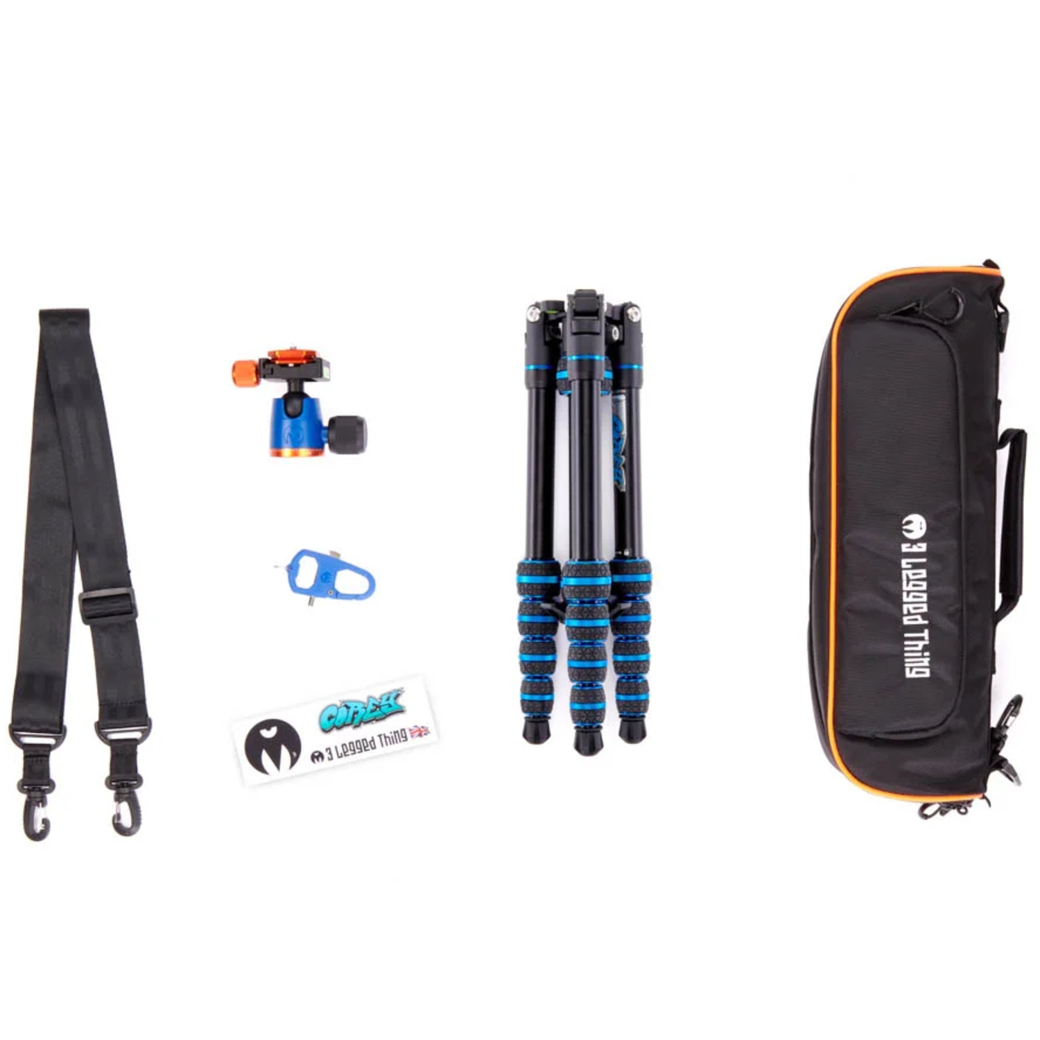 3 Legged Thing Punks Corey 2.0 Airhed Neo 2.0 Blau