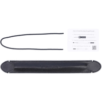 Artisan & Artist Schulterauflage ACAM-31 Leder schwarz