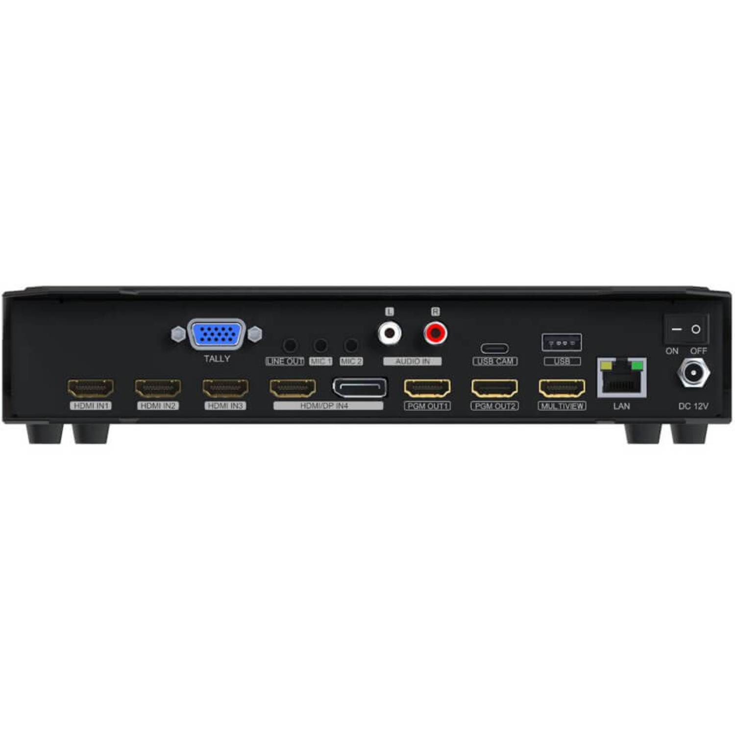 AVMatrix HVS0401E-Micro 4-CH HDMI/DP Video Switcher