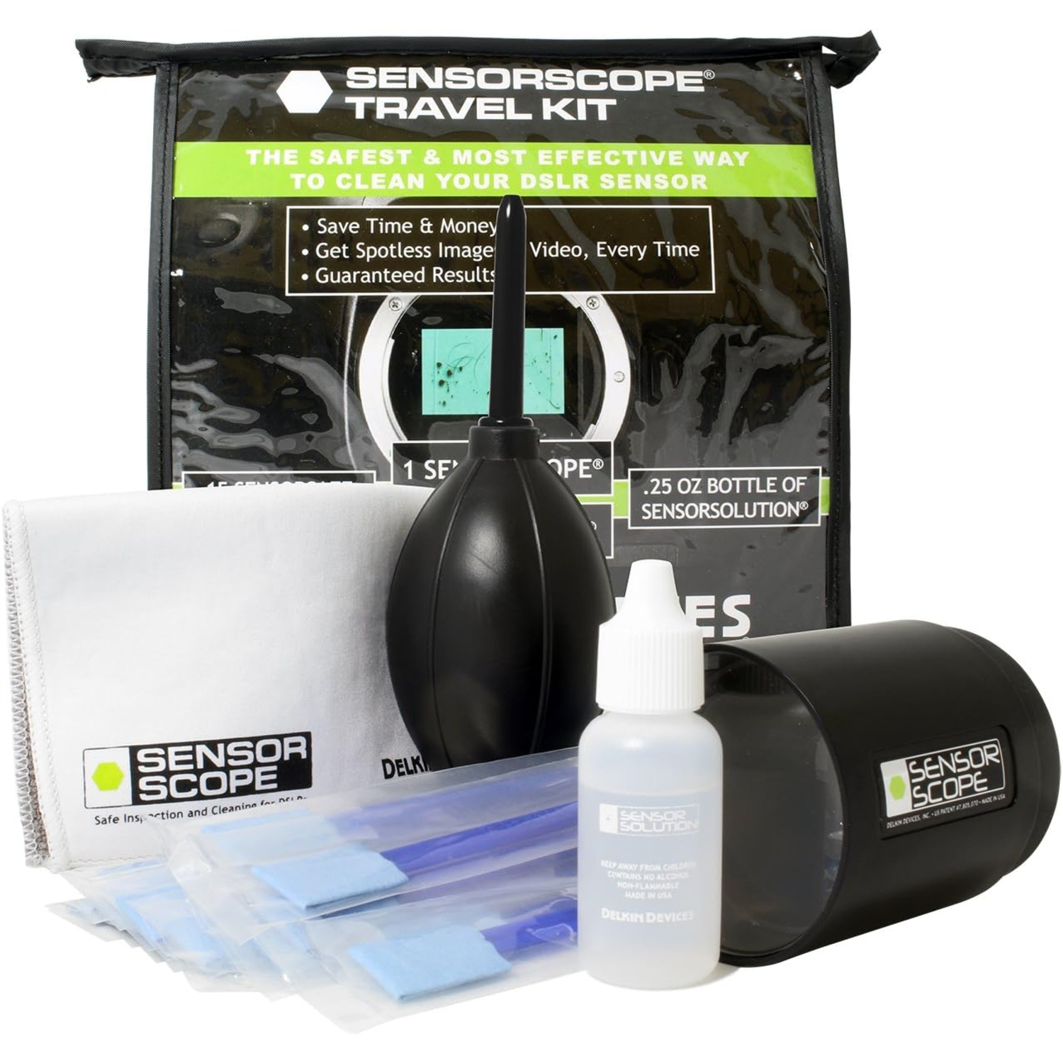 Delkin Devices SensorScope Travel Kit